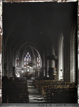 Image représentant L'intérieur de Saint-Crépin, nef de gauche