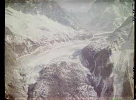 Image représentant France Les Alpes, Vue prise de la Flégère. La mer de Glace