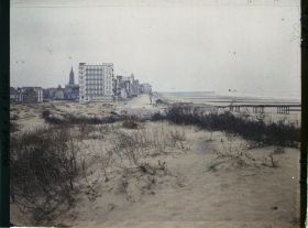 Image représentant Belgique, Blankenberghe, Blankenberghe vue des Dunes