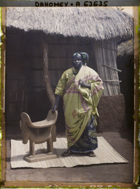 Image représentant Portrait du chef  Justin Aho , neveu de Béhanzin