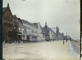 Image représentant Belgique, Blankenberghe, Vue générale de la digue