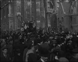 Image représentant Les obsèques de Pégoud à Notre-Dame