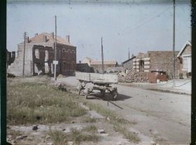 Image représentant France, La Bassée, Reconstructions rue de la Gare