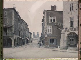 Image représentant France, Pont à Mousson, Rue du Pont