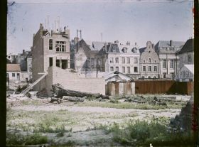 Image représentant France, Arras, Reconstructions Rue St Gerie