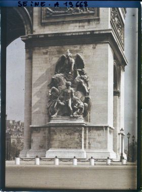 Image représentant Bas-relief droit du côté sud de l'arc de Triomphe place de l'Etoile