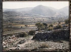 Image représentant Panorama sur la vallée de la Buna parsemée de vignobles et de champs