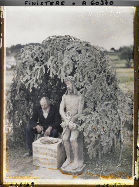 Image représentant Le reposoir Ecce Homo sur le parcours de la Grande Troménie