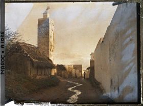 Image représentant Les alentours de la mosquée de la casbah des Oudaïa