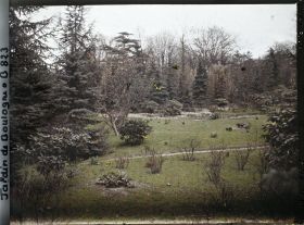 Image représentant Le marais vu depuis la forêt bleue