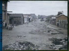 Image représentant Vue de la " Zone ", à l'emplacement des anciennes fortifications entre les portes de Clignancourt et de Saint-Ouen