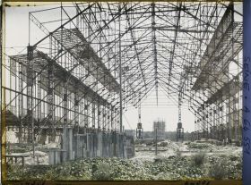 Image représentant Construction d'une galerie pour l'Exposition coloniale internationale à Vincennes
