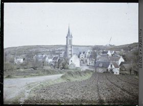 Image représentant Vue vers d'ensemble du village de la route de la gare
