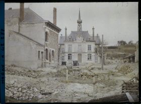 Image représentant France, Nogent l'Abbesse près Reims, La Mairie (Clocheton)