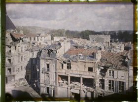 Image représentant France, Verdun, Vue sur la ville et le port St Michel (près de la Place Magdelaine)