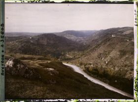 Image représentant Sur la route de Rieupeyroux, près de Villefranche-de-Rouergue