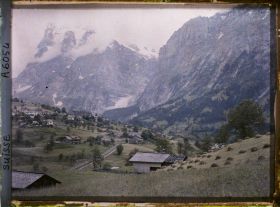 Image représentant Panorama sur Grindelwald et le Wetterhorn