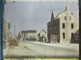 Image représentant Belgique, Zonnebeke, Reconstruction à la Gare