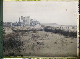 Image représentant Belgique, Blankenberghe, Blankenberghe vue des Dunes