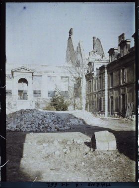 Image représentant France, Reims, Façade du Palais Archiépiscopal