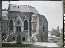 Image représentant Château de Moreuil, la chapelle, vue extérieure