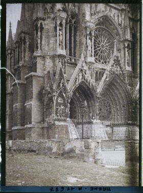 Image représentant France, Reims, Tour Nord de la Cathédrale