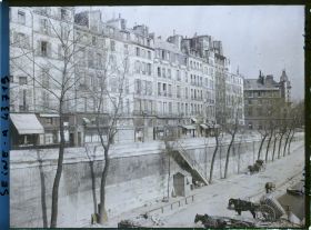 Image représentant Le quai des Orfèvres depuis le Pont-Neuf