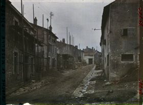 Image représentant France, Norroy, La Grande Rue en reconstruction