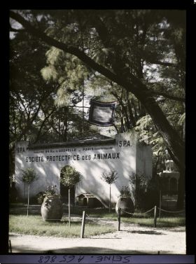 Image représentant L'Exposition Coloniale Internationale de 1931, le pavillon de la Société protectrice des animaux (S.P.A.)