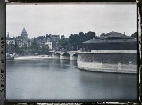 Image représentant Le pont de l'Archevêché et la Morgue