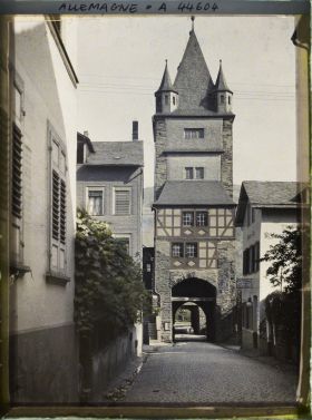 Image représentant Allemagne, Bacharach, Tour du Moyen âge, aspect du Côté de la Ville