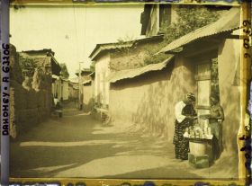 Image représentant Scène de commerce dans la rue