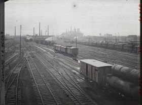 Image représentant Prusse, Dortmund, Une vue vers les Usines Thissen