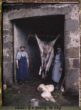 Image représentant France, Le Cheix, Boucherie rustique