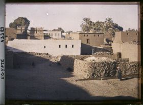 Image représentant Village d'Edfou près du temple dédié à Horus