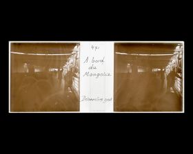 Image représentant Le pont des 1eres classes équipé de protections contre la pluie ?