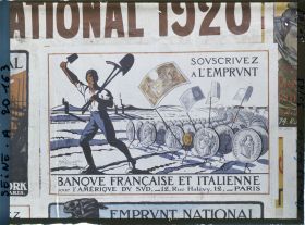 Image représentant Affiche de l'emprunt national de 1920, Banque française et italienne