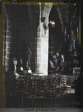 Image représentant Intérieur de la chapelle du Pénity