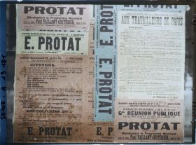 Image représentant Affiches pour les élections municipales du quartier de Saint-Germain-l'Auxerrois