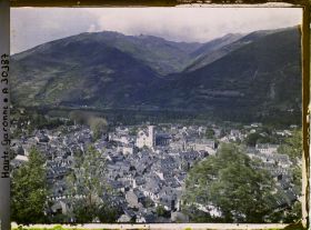 Image représentant France, Bagnères de Luchon, Panorama s/ Luchon