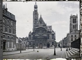 Image représentant L'église St-Etienne-du-Mont, place du Panthéon