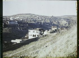 Image représentant Turquie, Biledjik, Vue prise sur Biledjik au Soleil Couchant