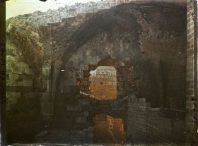 Image représentant Une partie de la chapelle dans la forteresse des Templiers