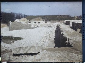 Image représentant La démolition des fortifications (à la porte d'Auteuil ?)