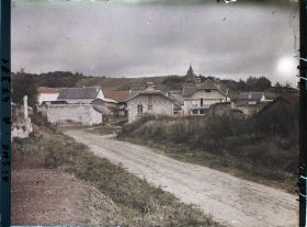 Image représentant France, Soupir, Un coin du Village