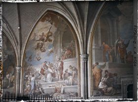 Image représentant Fresques de Francisco Bayeu dans le cloître de la cathédrale Sainte Marie de Tolède