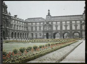 Image représentant Le Louvre, de la place du Carrousel vers le quai des Tuileries