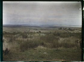 Image représentant France, Montfaucon, Les Hauts de Meuse pris de Montfaucon vers l'est