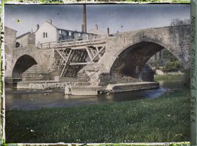Image représentant France, Lunéville, Le Pont de la Meurthe