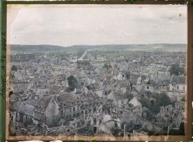 Image représentant Panorama sur la ville en ruines depuis la cathédrale
